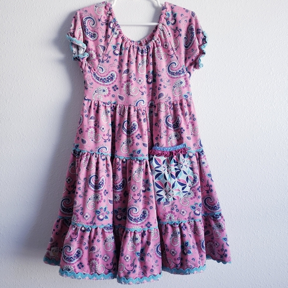 Wild Flowers Floral Ruffle Short Sleeve Dress - Picture 1 of 7